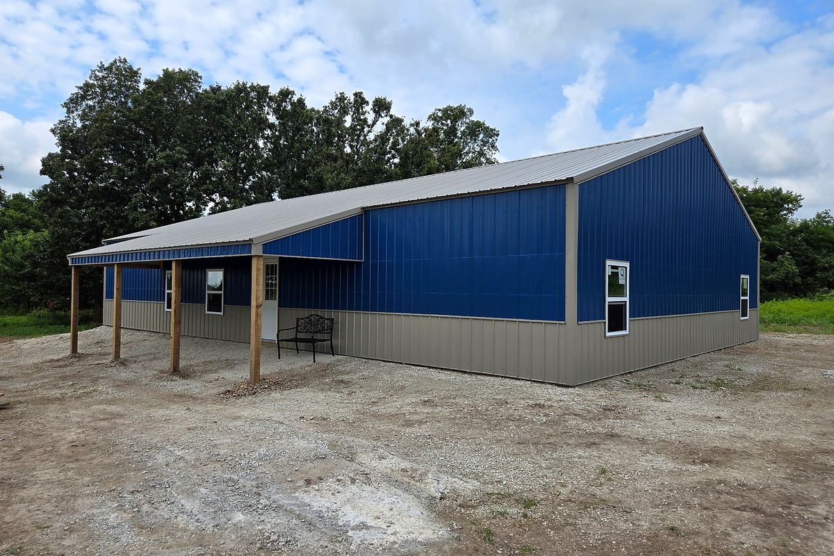 Barndominium Construction building style example